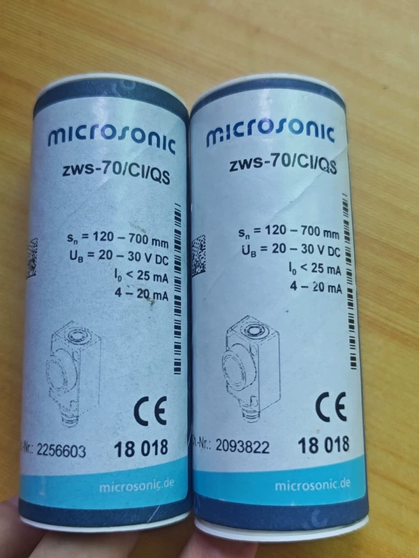 microsonic zws-70/CI/QS Ultrasonic Sensor for Precision