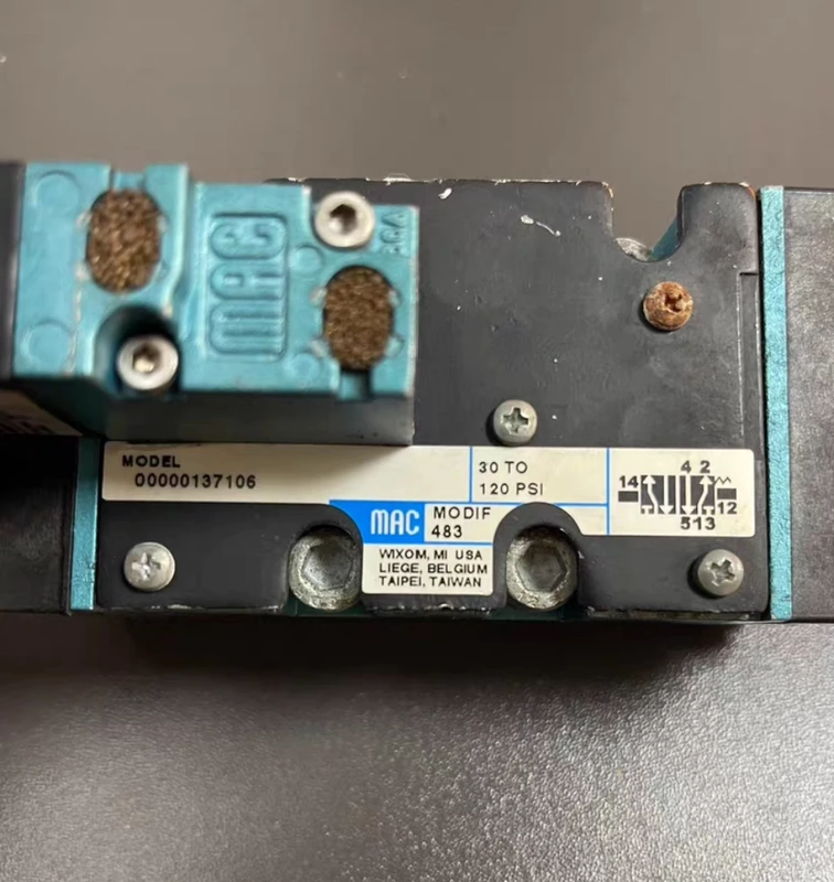 MAC 00000137106 Solenoid Valve for Pneumatic Control