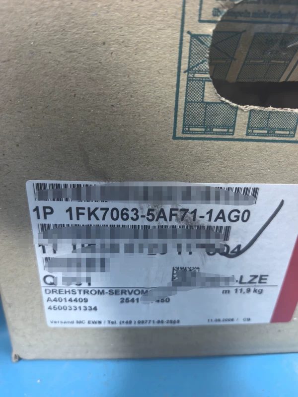 SIEMENS 1FK7063-5AF71-1AG0 Servo Motor for Automation
