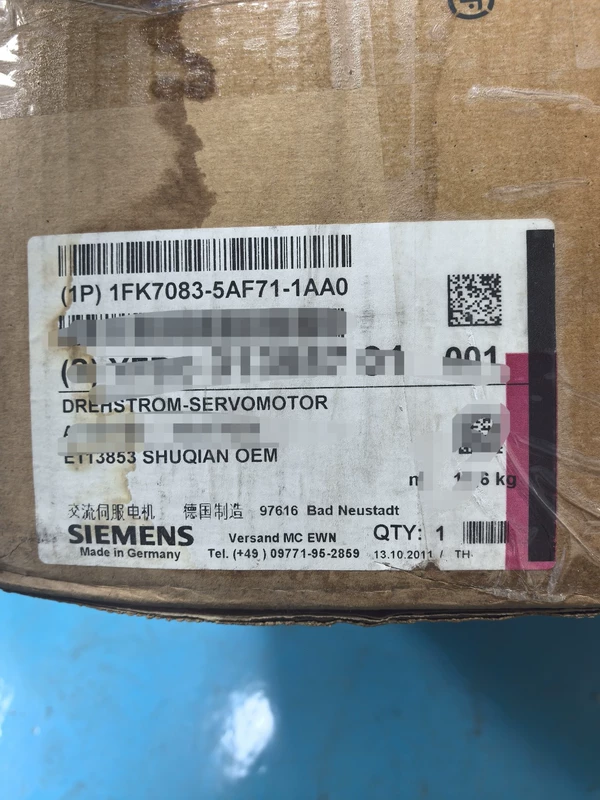 Siemens 1FK7083-5AF71-1AA0 Synchronous Servo Motor for CNC