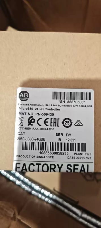 Allen-Bradley 2080-LC30-24QBB Micro830 PLC Controller