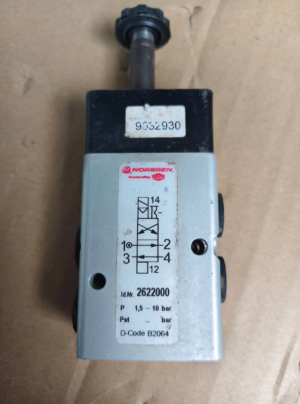 NORGREN 2622000 Pneumatic Solenoid Valve, Used Unit