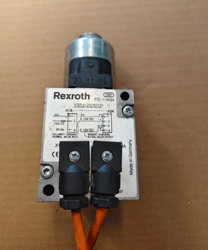 Rexroth 5610141530 Proportional Valve, Used Industrial