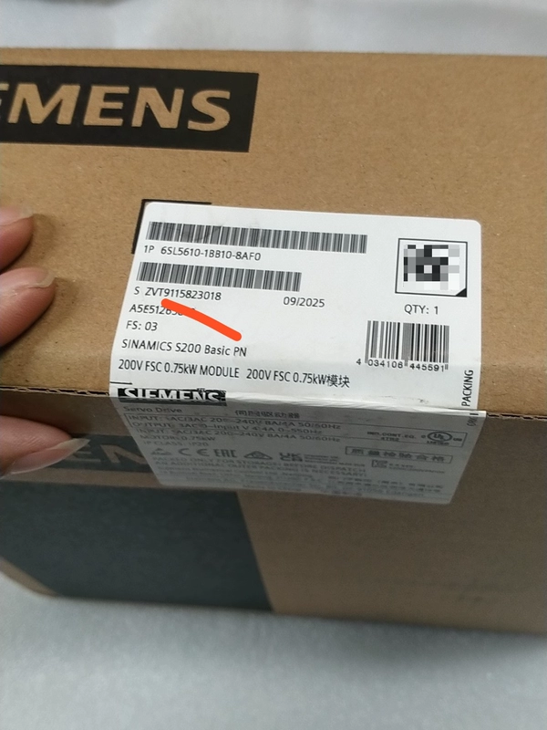 SIEMENS 6SL5610-1BB10-8AF0 Servo Drive for Precision Motion