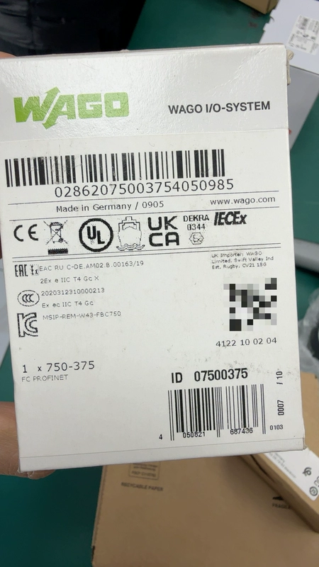 WAGO 750-375 Digital Input Module for Industrial Automation