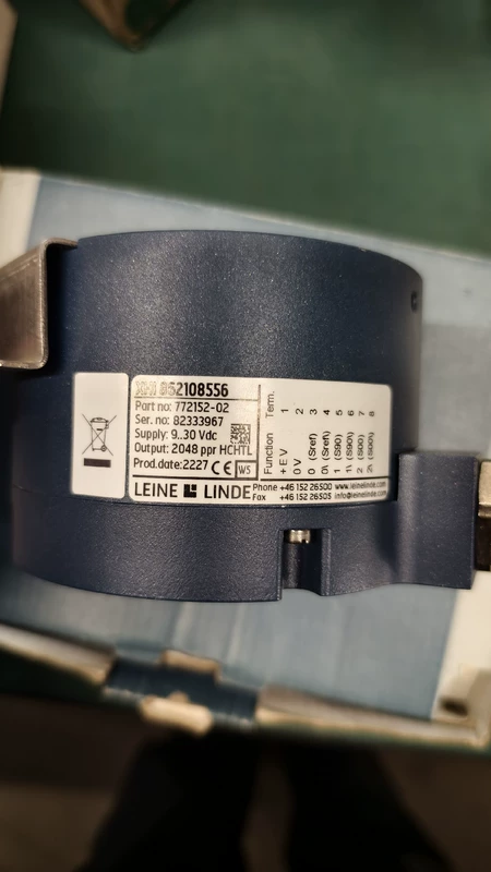 Leine Linde 772152-02 XHI 862108556 Encoder