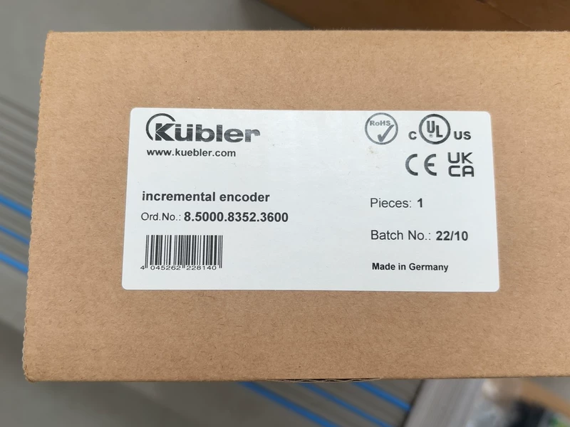 KUBLER 8.5000.8352.3600 Incremental Encoder for Precision