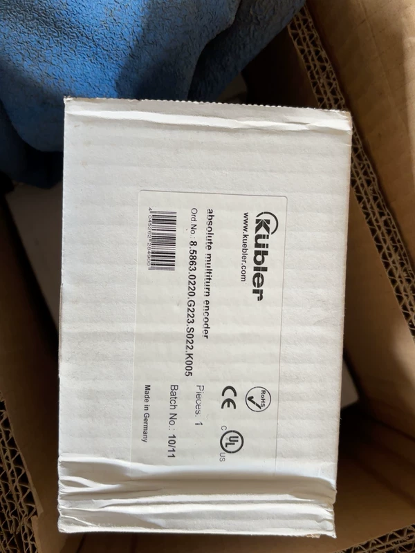 Kubler 8.5863.0220.G223.S022.K005 Encoder for Precision Motion