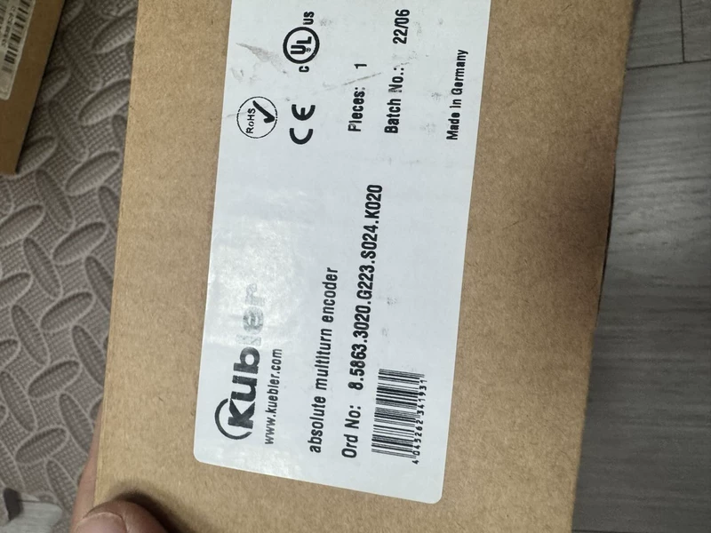 Kubler 8.5863.3020.G223.S024.K020 Absolute Multi-Turn Encoder