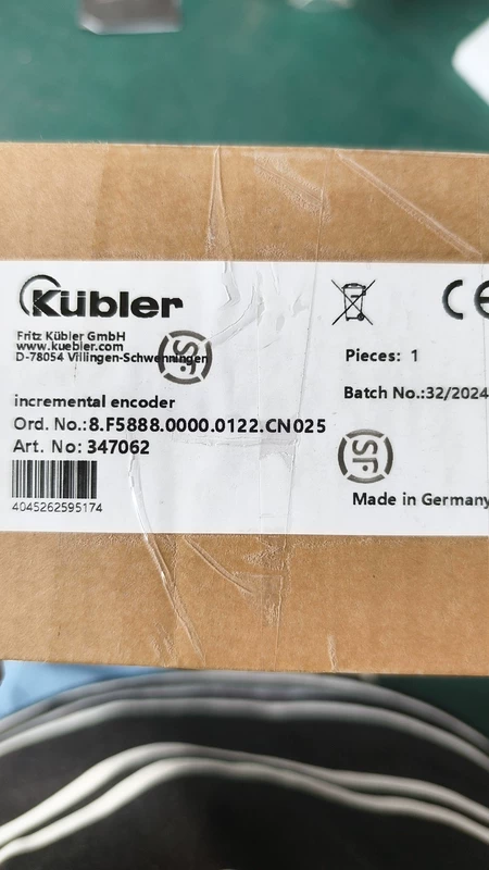 Kubler 8.F5888.0000.0122.CN025 Incremental Encoder