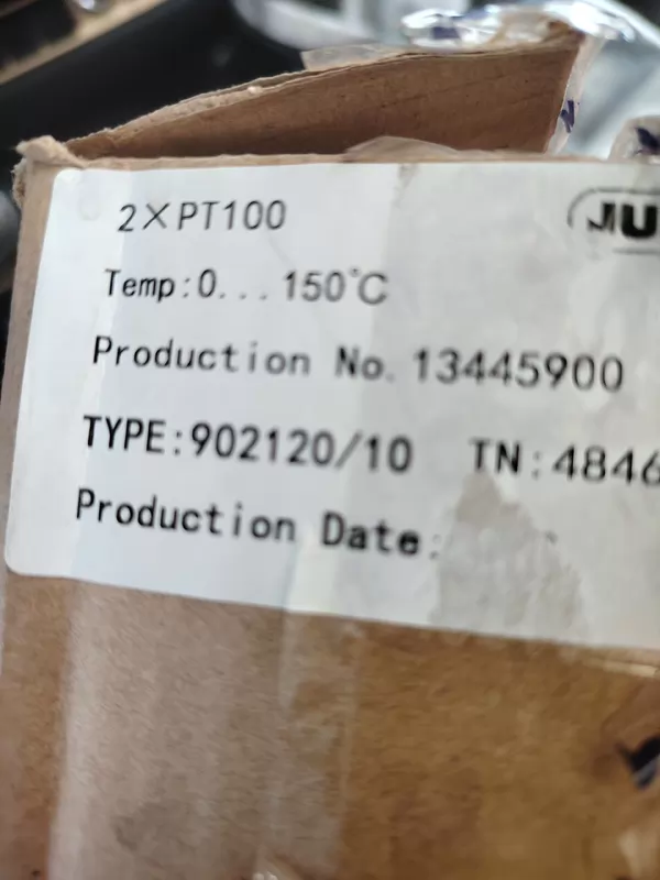 JUMO 902120/10 Pt100 Sensor for Industrial Automation