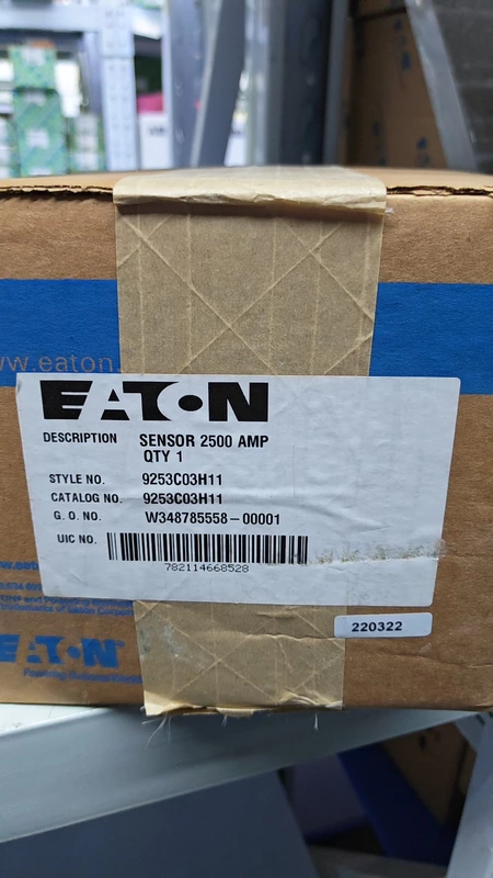 EATON 9253C03H112500:1 Current Sensor for Industrial Monitoring