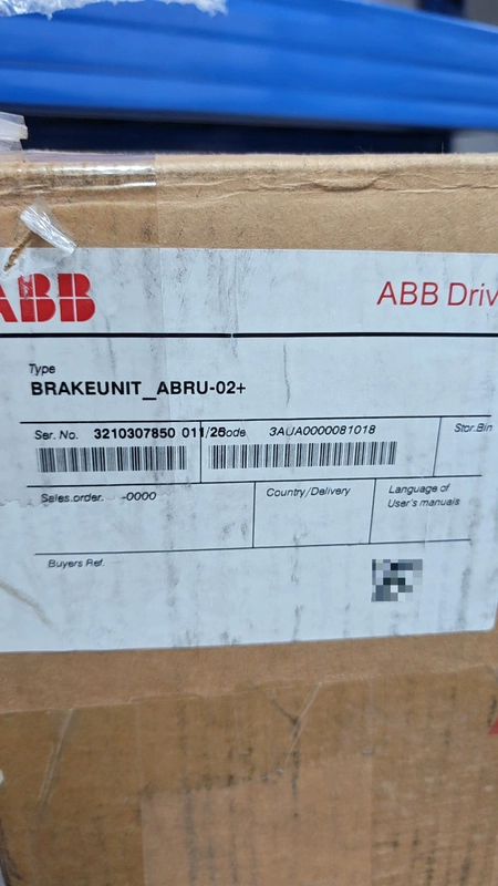 ABB ABRU-02 Brake Unit for Industrial Drives