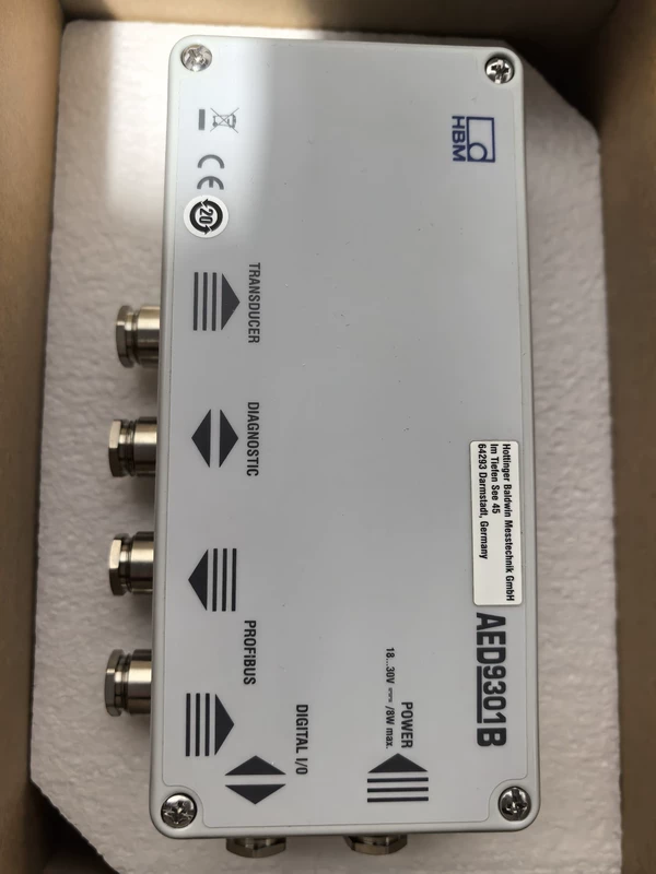 HBM AED9301B Weighing Amplifier for Industrial Scales