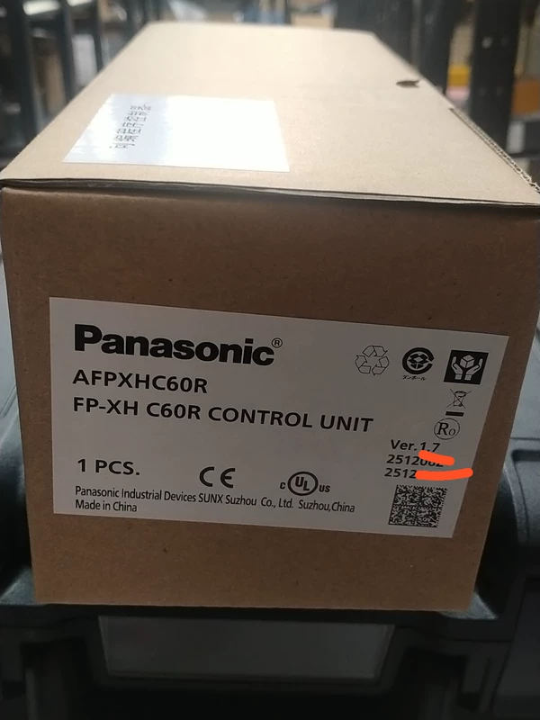 Panasonic AFPXHC60R-F PLC Control Unit for Automation