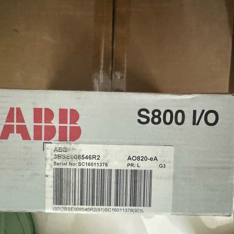 ABB AO820-EA Analog Output Module 8 Channels S800 I/O