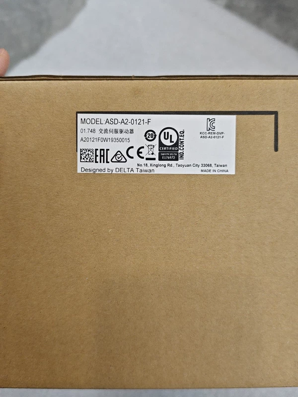 Delta ASD-A2-0121-F Servo Drive for Industrial Automation