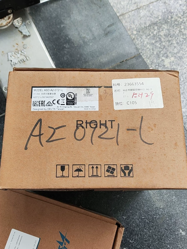 Delta ASD-A2-0721-L Servo Drive 750W Industrial AC