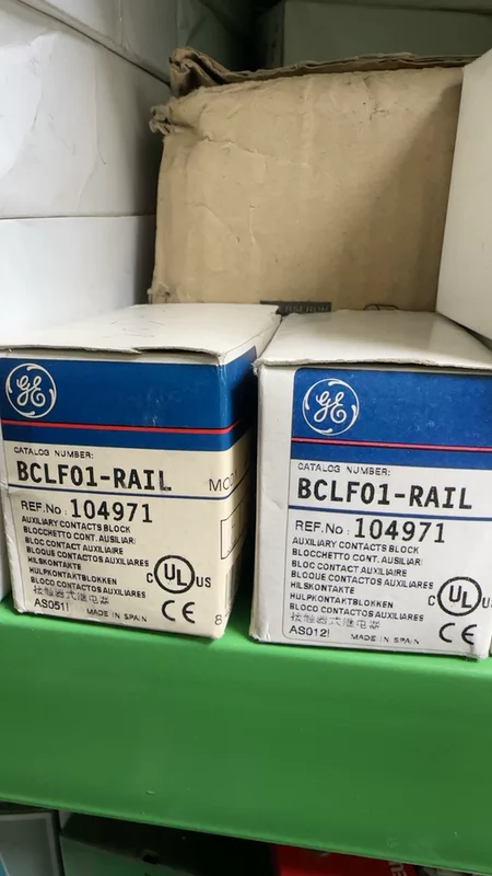 GE BCLFC01-RAIL  104971 Contactor Auxiliary Contact Module