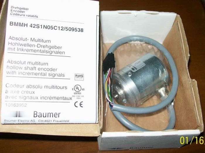 Baumer BMMH 42S1N05C12/509538 Absolute Encoder Industrial