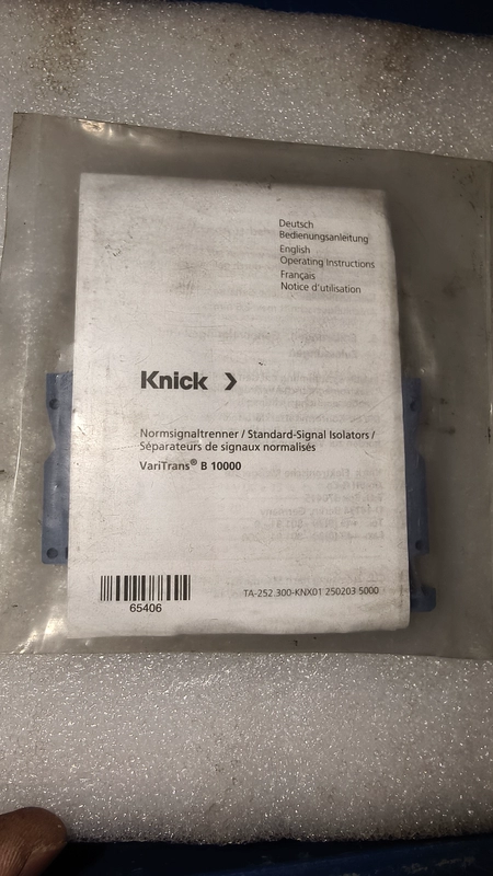 Knick B 10000 F0 Signal Isolator for Industrial Use