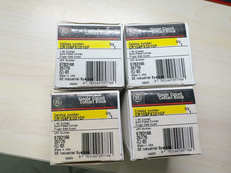 GE CR104PXC01GF Push Button for Industrial Control