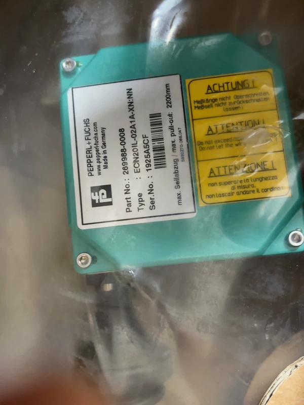 Pepperl+Fuchs ECN20IL-02A1A-XN:NN 1925A5CF Draw Wire Encoder