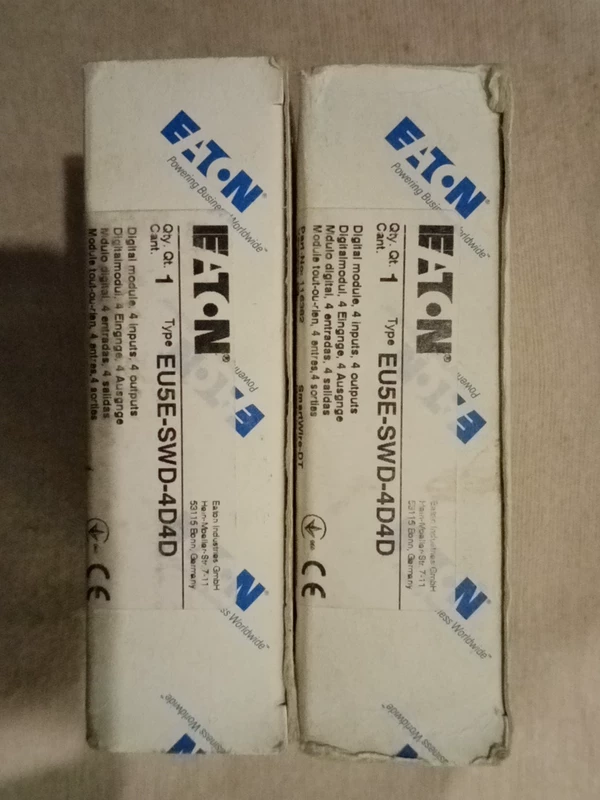 EATON EU5E-SWD-4D4D Digital I/O Module 4DI/4DO
