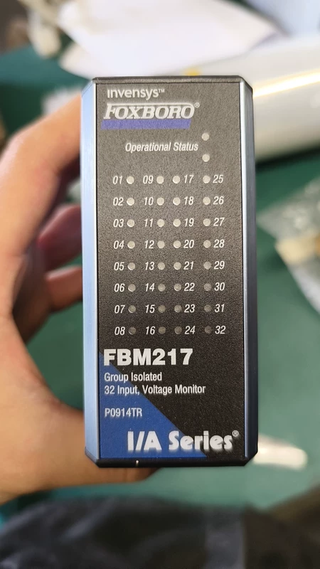 Foxboro FBM217  P0914TR Input Module for Process Control
