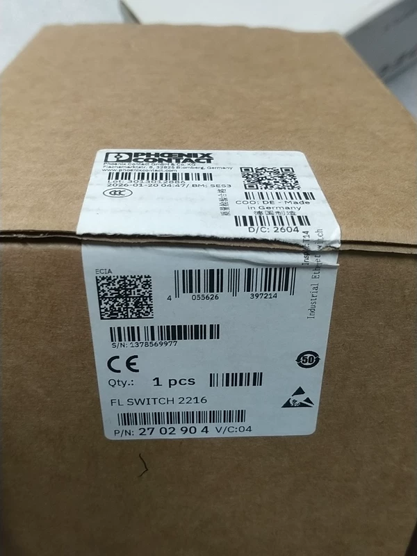 Phoenix Contact FL SWITCH 2216 2702904 Ethernet Switch