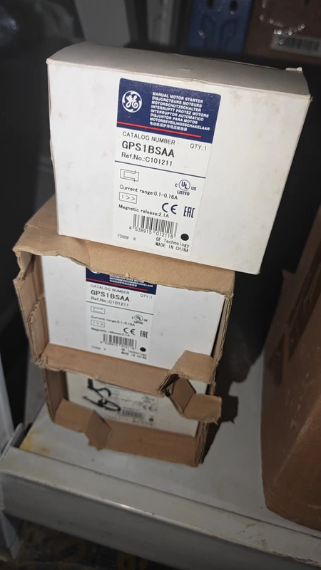 GE GPS1BSAA Motor Circuit Breaker for Industrial Protection