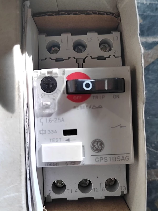 GE GPS1BSAG Motor Protection Circuit Breaker for Motors