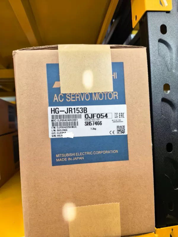 Mitsubishi HG-JR153B Servo Motor 15kW with Brake Unit