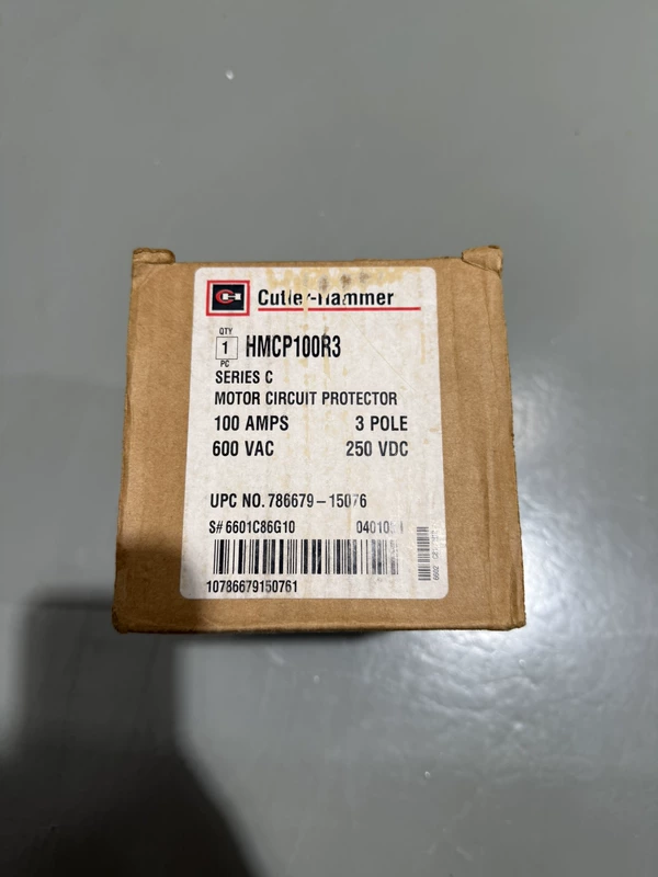 Cutler-Hammer HMCP100R3 Motor Protector 100A