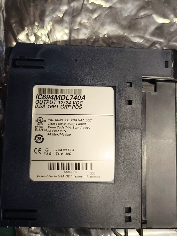 GE IC694MDL740A PLC Output Module 16-Channel