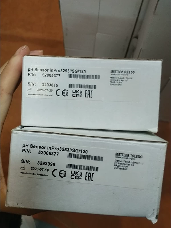 Mettler Toledo InPro3253i/SG/120 pH Sensor for Biopharma