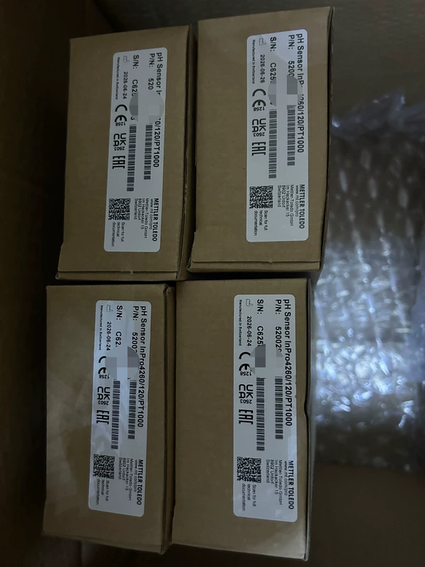 METTLER TOLEDO InPro4260/120/PT1000 52002987 InPro4260 pH Sensor for Industrial Automation