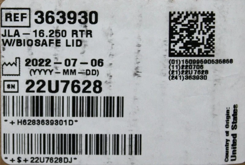 Beckman Coulter JLA-16.250  363934 Centrifuge Rotor