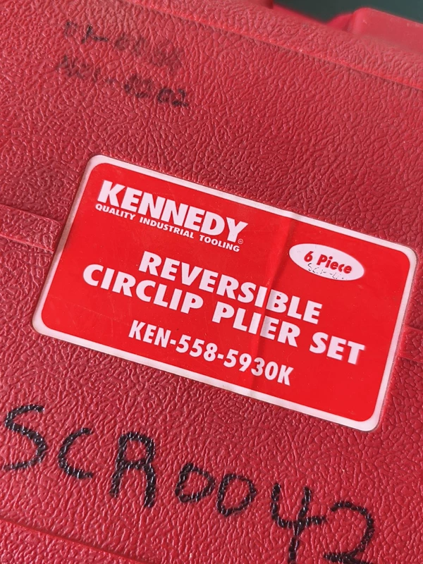 Kennedy KEN-558-5930K Circlip Pliers Set for Precision Work