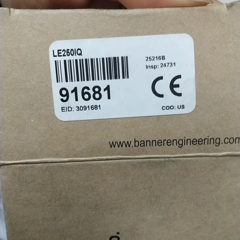 BANNER LE250IQ  91681 Laser Sensor Precision Measurement