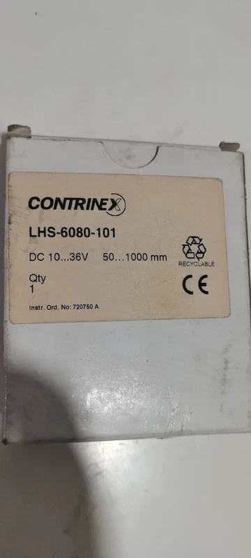 Contrinex LHS-6080-101 Inductive Sensor for Automation
