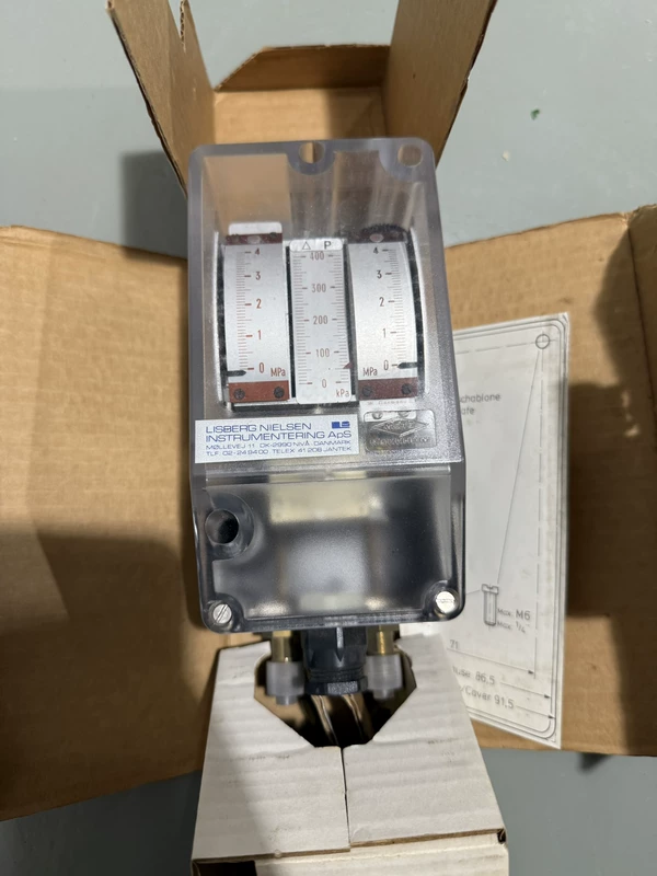 PINTER MANOCOMB-IP65/1K2APDI Pressure Switch for Industrial Use
