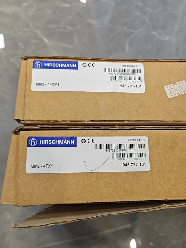 Hirschmann MM2-4FXM3 Industrial Ethernet Switch 4-Port