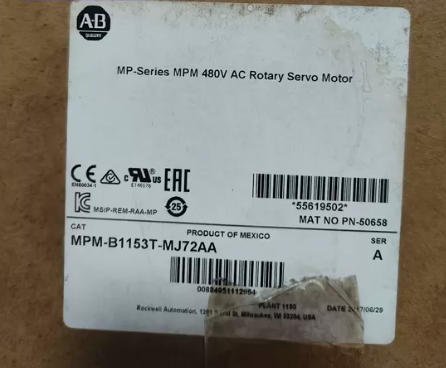 Allen-Bradley MPM-B1153P-MJ72AA Servo Motor for Automation