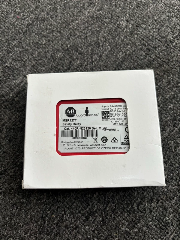 Allen-Bradley MSR127T Safety Relay for Machine Protection
