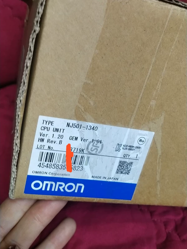 Omron NJ501-1340 CPU Module for Advanced Automation