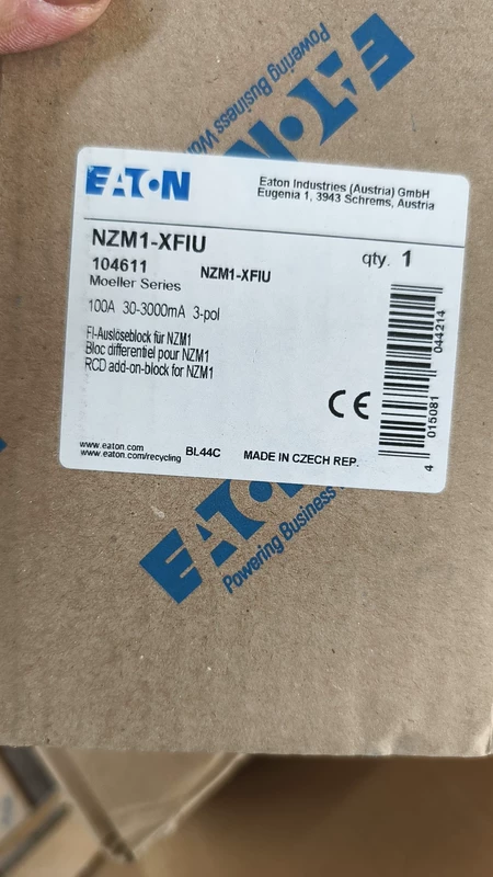 EATON NZM1-XFIU 104611 Earth Leakage Protection Module