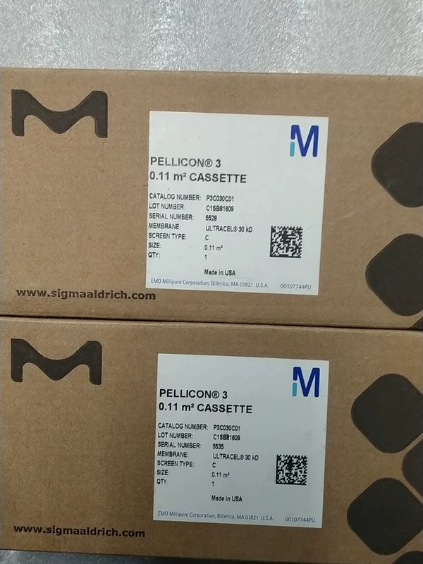 Millipore P3C030C01 Ultrafiltration Cassette for Bioprocessing