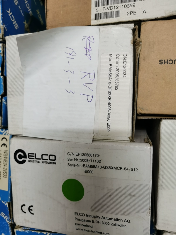 ELCO PAM58A10-BF6XXR-4096E000/4096.E000 Incremental Encoder
