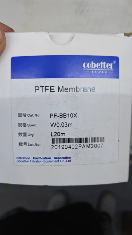 Cobetter PF-BB10X PTFE Membrane Filter for High Purity